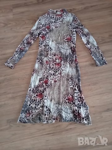 Есенно зимна рокля М, снимка 2 - Рокли - 50381865