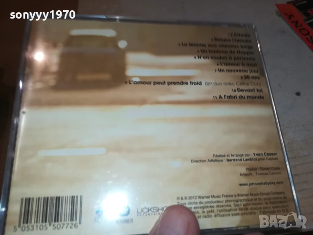 JOHNNY HALLYDAY CD 1808251953, снимка 10 - CD дискове - 51408990