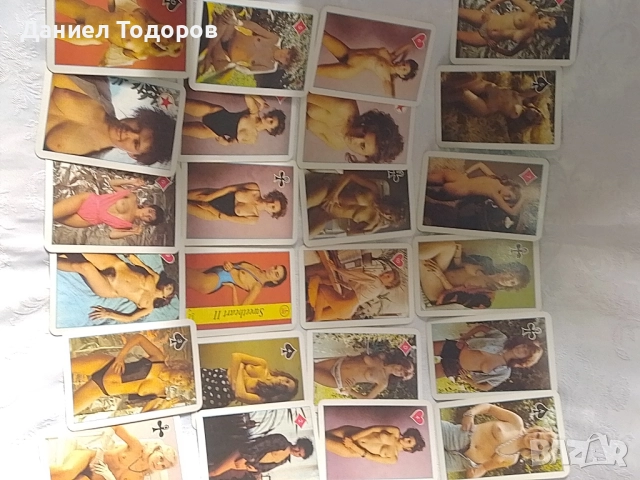 Стари Еротични карти за игра. Ретро карти , снимка 2 - Карти за игра - 51747106