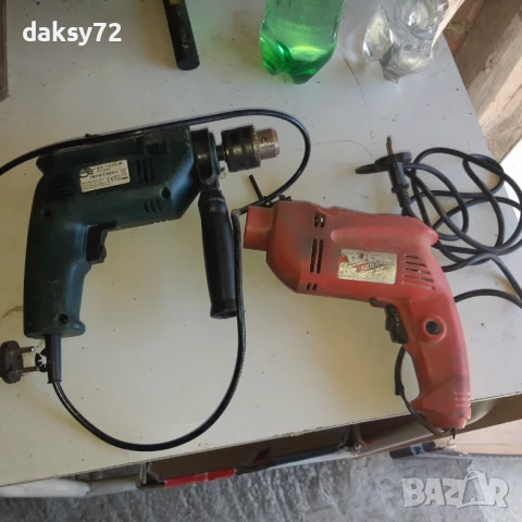 Две работещи дрелки-за части