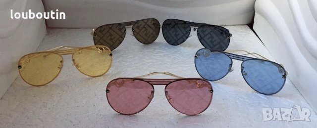 Fendi 2020 дамски слънчеви очила унисекс мъжки, снимка 11 - Слънчеви и диоптрични очила - 28347709