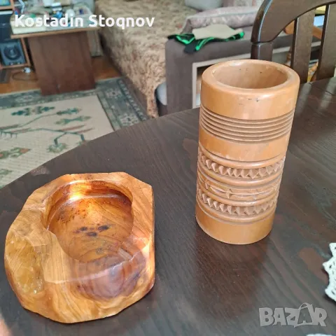 Дървени прибори за маса, снимка 3 - Вази - 43533924