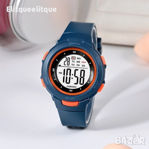 Детски моден часовник с дигитален дисплей, водоустойчив, снимка 2 - Детски - 49927627