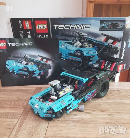 Lego Technic Drag Racer 647 елемента, снимка 1