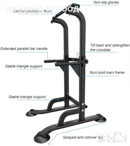 ПРОМОЦИЯ Многофункционален фитнес уред за тренировки в домашни условия 40JYPSPSBB005, снимка 3 - Фитнес уреди - 32834019