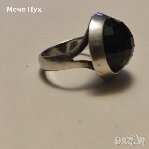 Сребърен пръстен (196), снимка 3 - Пръстени - 43688827