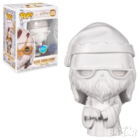 Funko Pop! HP: HP Holiday - Albus Dumbledore - (Направи си сам) - Бял - Хари Потър - Колекционерска 