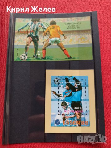 Блок пощенски марки серия ФУТБОЛ стари редки за колекция - 22614, снимка 7 - Филателия - 36651587