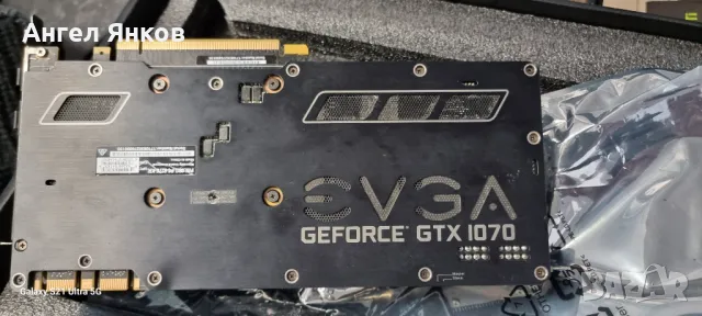 Видео карта EVGA GEFORCE GTX 1070 FTW 8 gb ram, снимка 3 - Видеокарти - 49434174