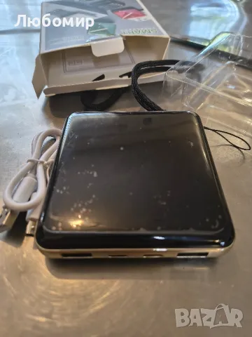 Външна батерия с вградени кабели, тънко преносимо зарядно устройство 10000mAh, снимка 7 - Външни батерии - 50151306