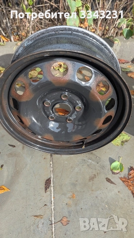 Железни джанти 5х112/16 , снимка 4 - Гуми и джанти - 52592245