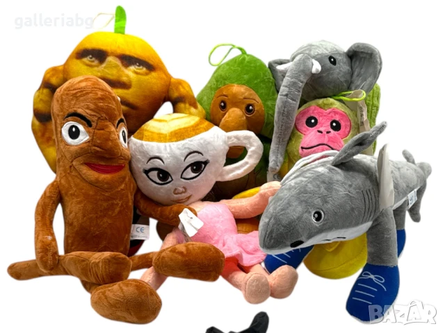 Shimpanzini Bananini – Плюшена играчка brainrot 🍌🐵, снимка 3 - Плюшени играчки - 51345255