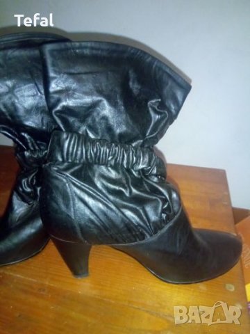 Дамски обувки , боти , черни, снимка 3 - Дамски боти - 27859949