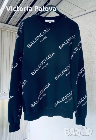 BALENCIAGA HOODIE - луксова реплика унисекс, снимка 6 - Суичъри - 51759281