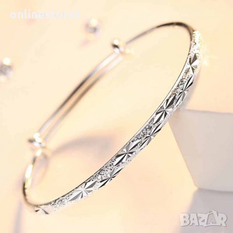 Сребърна гривна 999 - Флоренция Код: BGRX125, снимка 3 - Обеци - 33682204