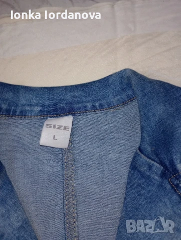 Дънкова рокля, снимка 2 - Рокли - 51205665