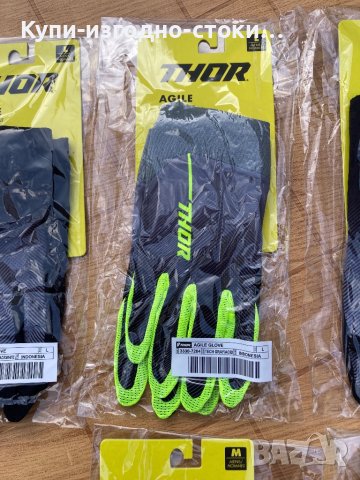 Мотокрос ръкавици Thor - Л / М размер, снимка 1