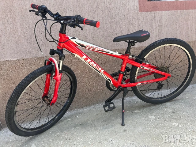 Алуминиев детски велосипед Trek 24 цола, снимка 4 - Велосипеди - 50665103