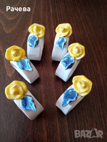 Шест ринга за салфетки , снимка 1