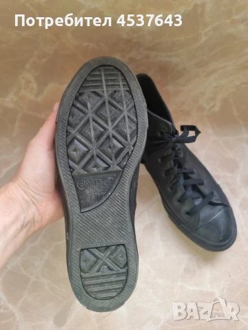 Кожени високи обувки Converse, снимка 4 - Дамски ежедневни обувки - 51072486