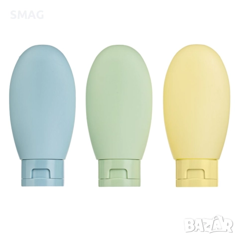 Комплект туристически бутилки 60 мл – 3 броя_1236253