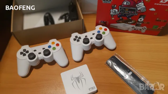 Нова G7 Android 14Игрова конзола и tv box в едно Plus Gaming TV Box 40,000 + Games WIFI 2 джойстика, снимка 9 - Nintendo конзоли - 48846845