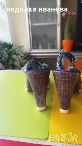 Дънкови сандали, снимка 6 - Сандали - 32735686