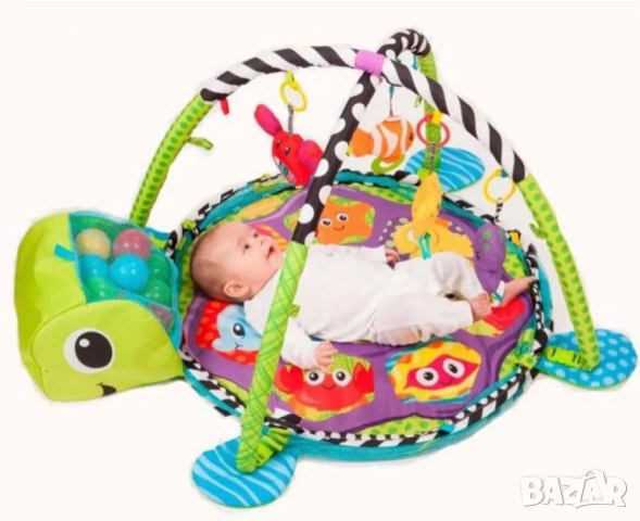 Център за игра с матрак за активност и кошара за бебета, снимка 5 - Кошарки - 53461742