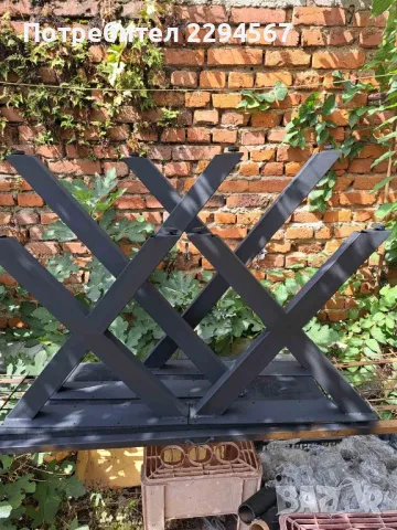 Изработваме Метални крака за трапезни , холни маси, бюра и пейки, снимка 8 - Маси - 48966334