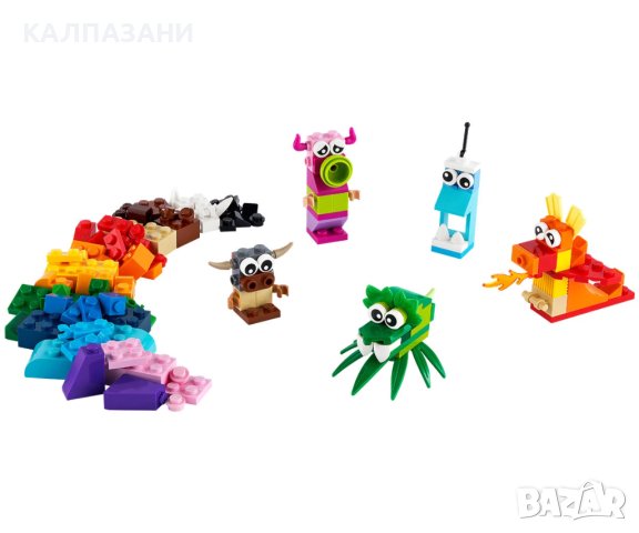 LEGO® Classsic 11017 - Творчески чудовища, снимка 3 - Конструктори - 43582262