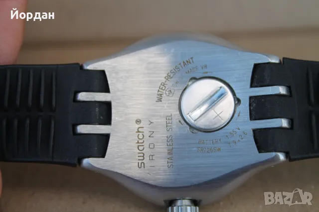Швейцарски мъжки ръчен часовник ''Swatch'', снимка 4 - Мъжки - 47537787