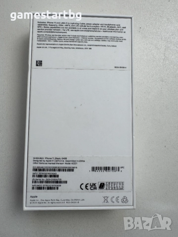 Apple iPhone 11 64GB Black - кутия и книжки, снимка 2 - Аксесоари за Apple - 52850047