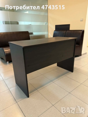 Два броя офисни бюра, които могат да се продават заедно или поотделно. Бюрата са в цвят венге, подхо, снимка 4 - Работни маси и бюра - 53560952