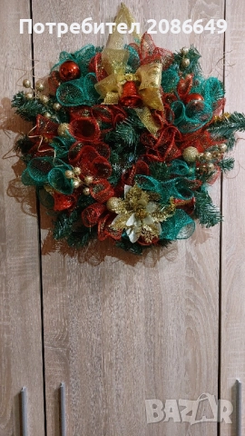 коледен венец , снимка 6 - Коледни подаръци - 52368965