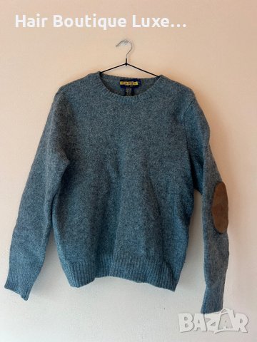 Ralph Lauren RUGBY оригинален вълнен мъжки пуловер XL размер, снимка 7 - Блузи - 43699462