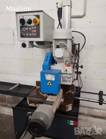 Полуавтоматичен вертикален циркуляр за метал MACC NTM 350S, снимка 4 - Циркуляри - 50000801