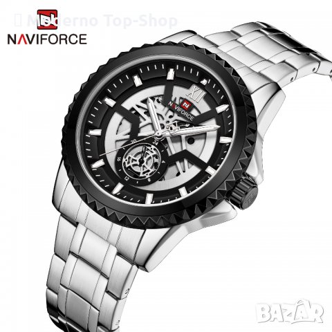 Мъжки часовник NaviForce NF9186 SB., снимка 14 - Мъжки - 34771721