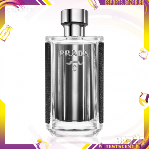 Тоалетна вода за мъже  Prada L'Homme 100мл 100ml транспортна опаковка