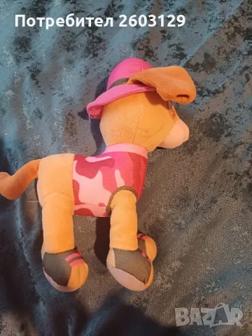 Плюшено куче Скай от Пес Патрул, снимка 3 - Плюшени играчки - 50423858