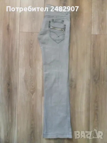 Сиви дамски дънки, снимка 5 - Дънки - 49404943