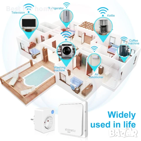 KEEKU радио контакти с дистанционно управление, снимка 3 - Друга електроника - 50875228