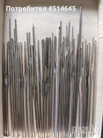 Игли, куки, обръчи за плетене , снимка 7 - Други стоки за дома - 50980981