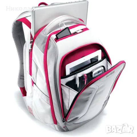 Раница Samsonite Viz Air с джоб за лаптоп 15,6", снимка 5 - Раници - 47563406