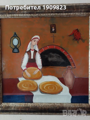 Маслена картина , снимка 2 - Картини - 50485271