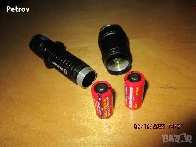 OLIGHT - M20SX JAVELOT - GERMANY - LED 820 Lumen / 370 m - Тактически, Военен - NATO Прожектор !!!!!, снимка 6 - Бормашини - 52004040