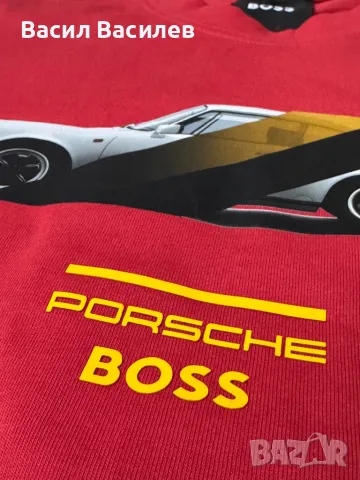 Тениска Hugo Boss x Porsche, снимка 3 - Тениски - 48704563