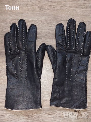 Дамски ръкавици Н.М. естествена кожа , снимка 1 - Ръкавици - 38667524