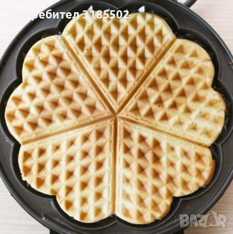 Гофретник Rosberg, 1200W, 5 гнезда, Черен, снимка 4 - Гофретници - 50852950