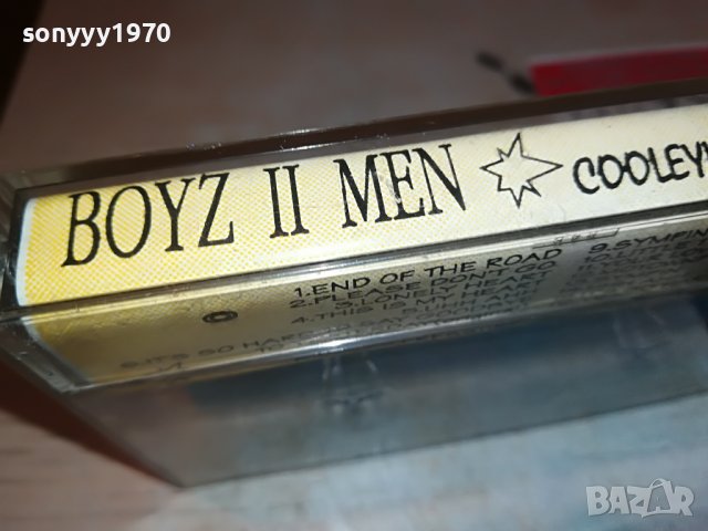 BOYZ II MEN-КАСЕТА 0505222017, снимка 6 - Аудио касети - 36671363