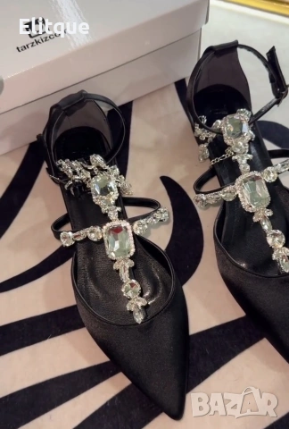 летни обувки с камъни , снимка 3 - Дамски ежедневни обувки - 53579173